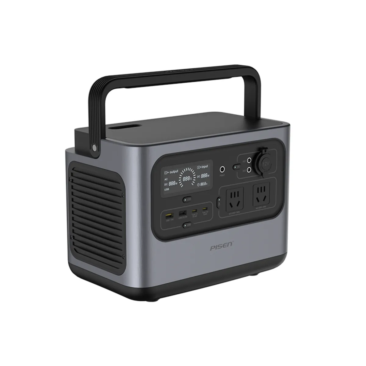 Trạm điện di động Pisen Digital Power Station 700W - Hình 2