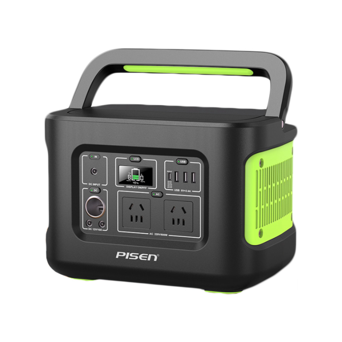 Trạm sạc di động Pisen Power Station 400Wh
