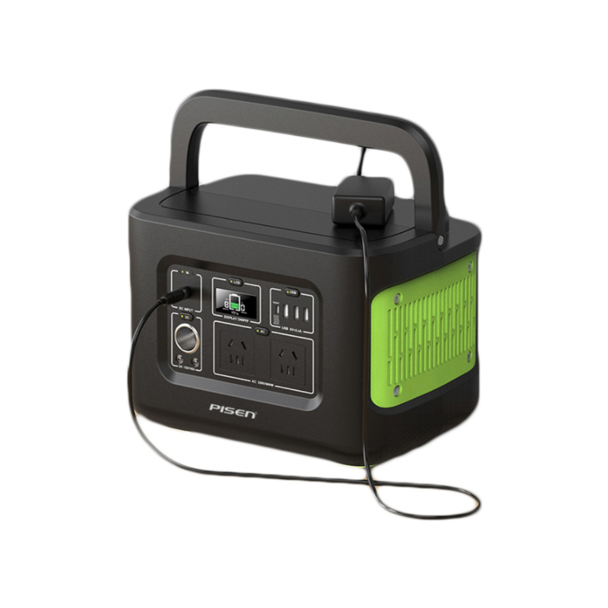 Trạm sạc di động Pisen Power Station 400Wh - Hình 2