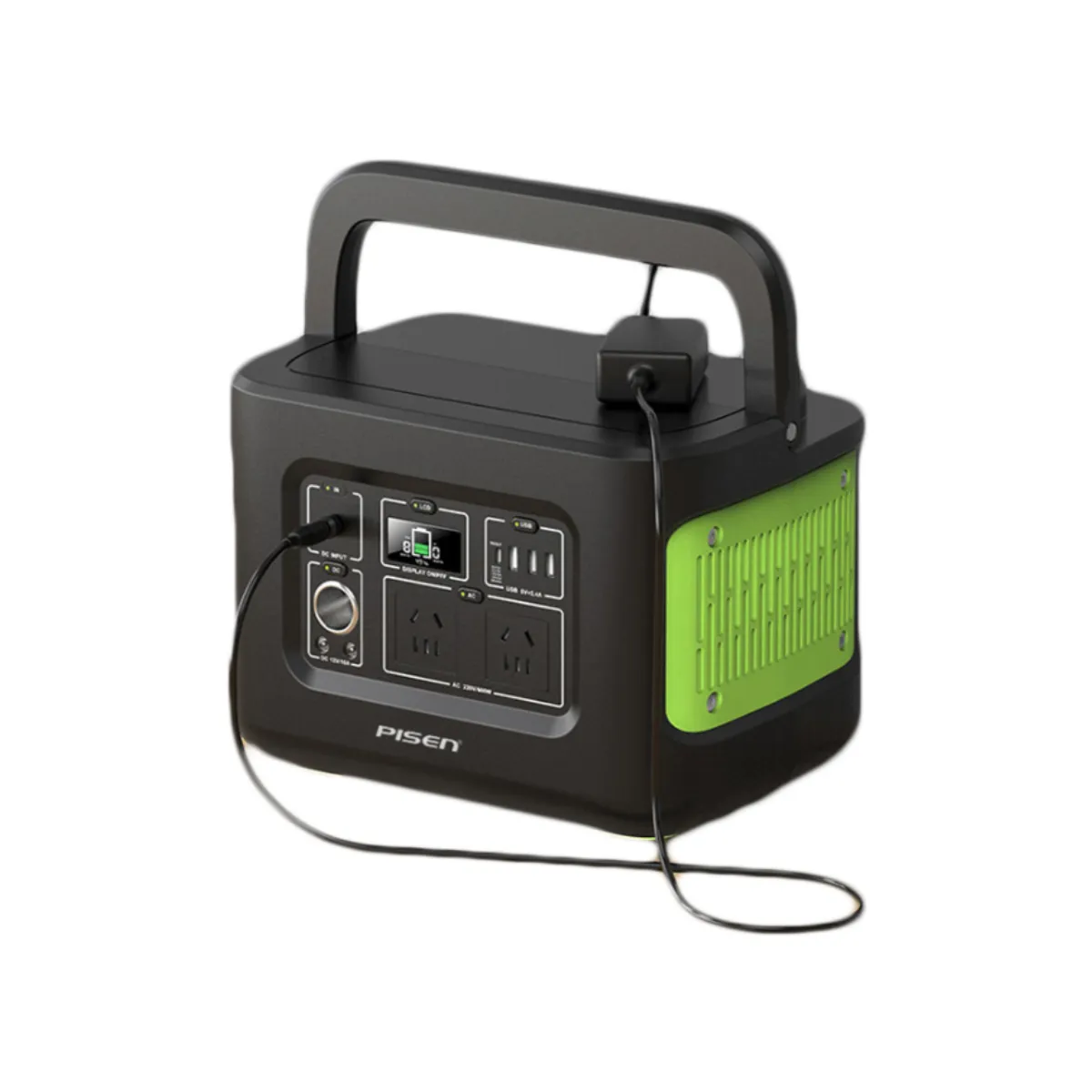 Trạm sạc di động Pisen Power Station 400Wh - Hình 2