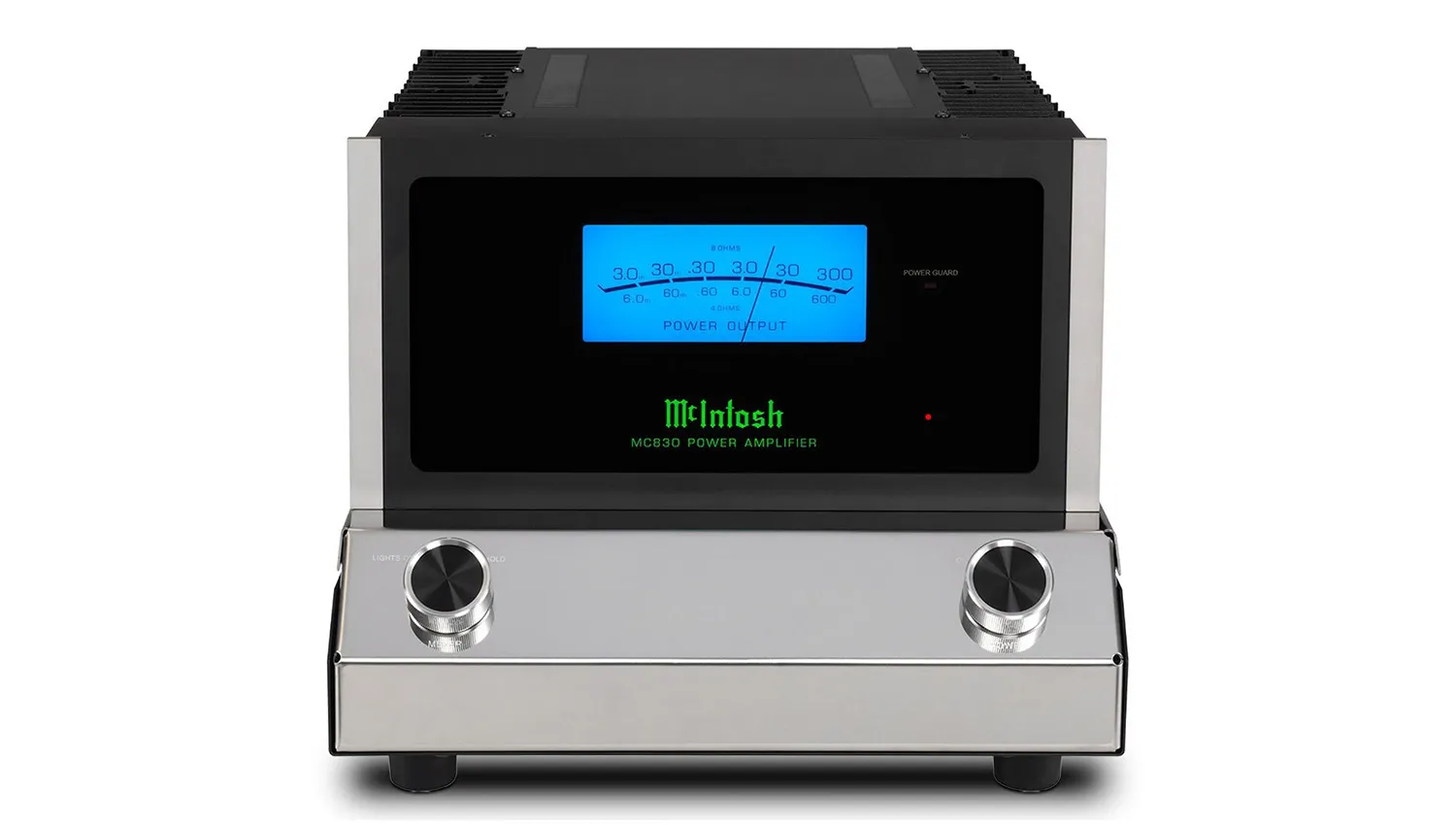 Power Amply McIntosh MC830 mặt trước