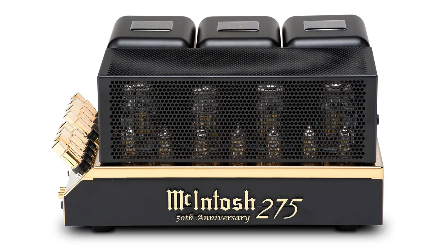 Power amply McIntosh MC275 50th LE Gold mặt trái
