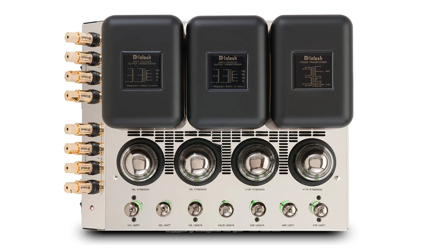 Power Amply McIntosh MC275 mặt trên 1