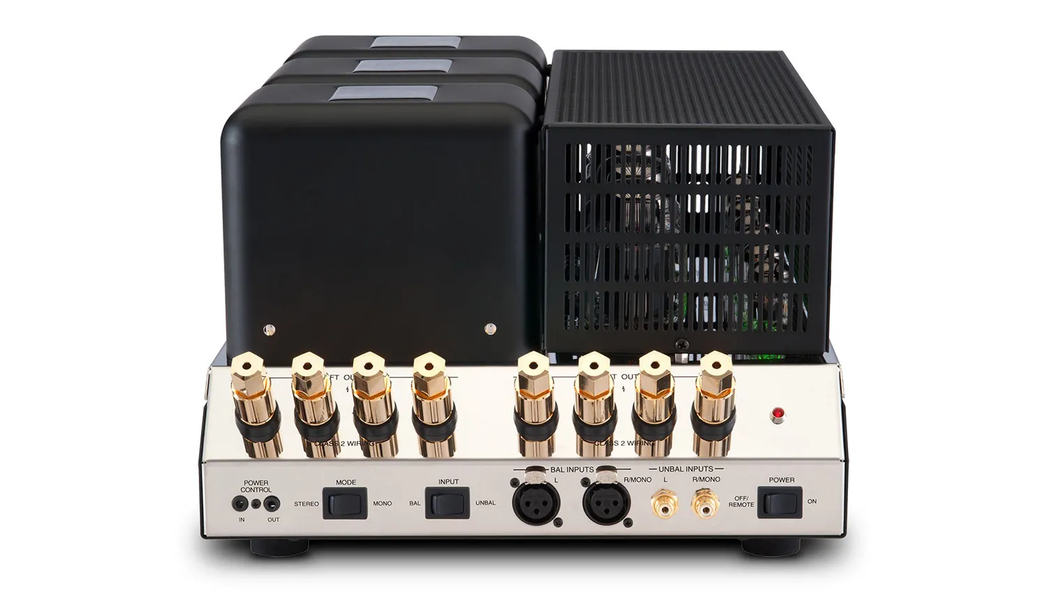 Power Amply McIntosh MC275 mặt trước