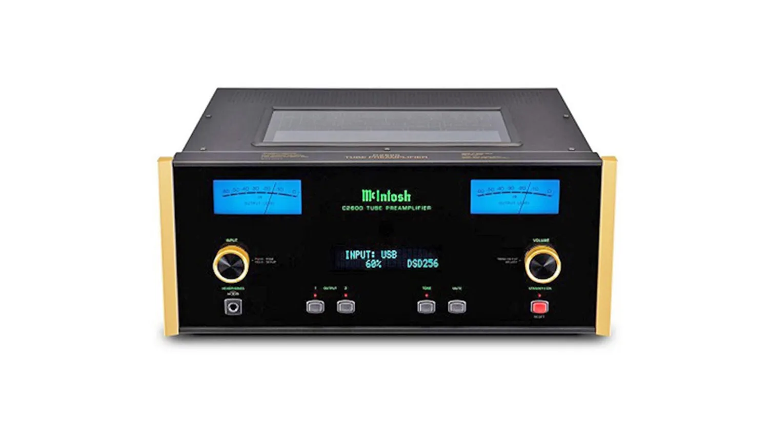 Pre Amply McIntosh C2600 Gold mặt trước
