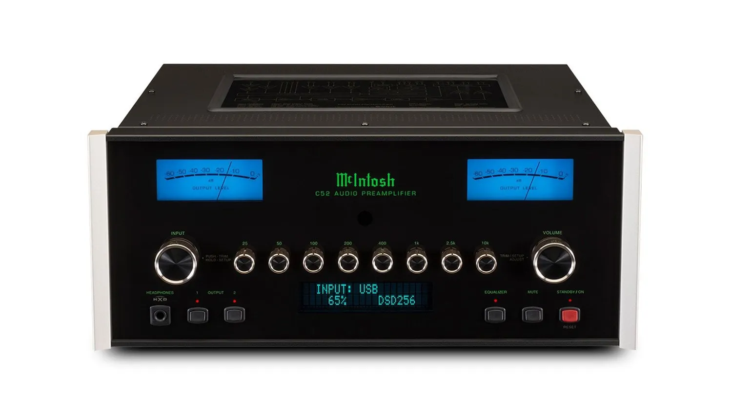 Pre Amply McIntosh C52 mặt trước