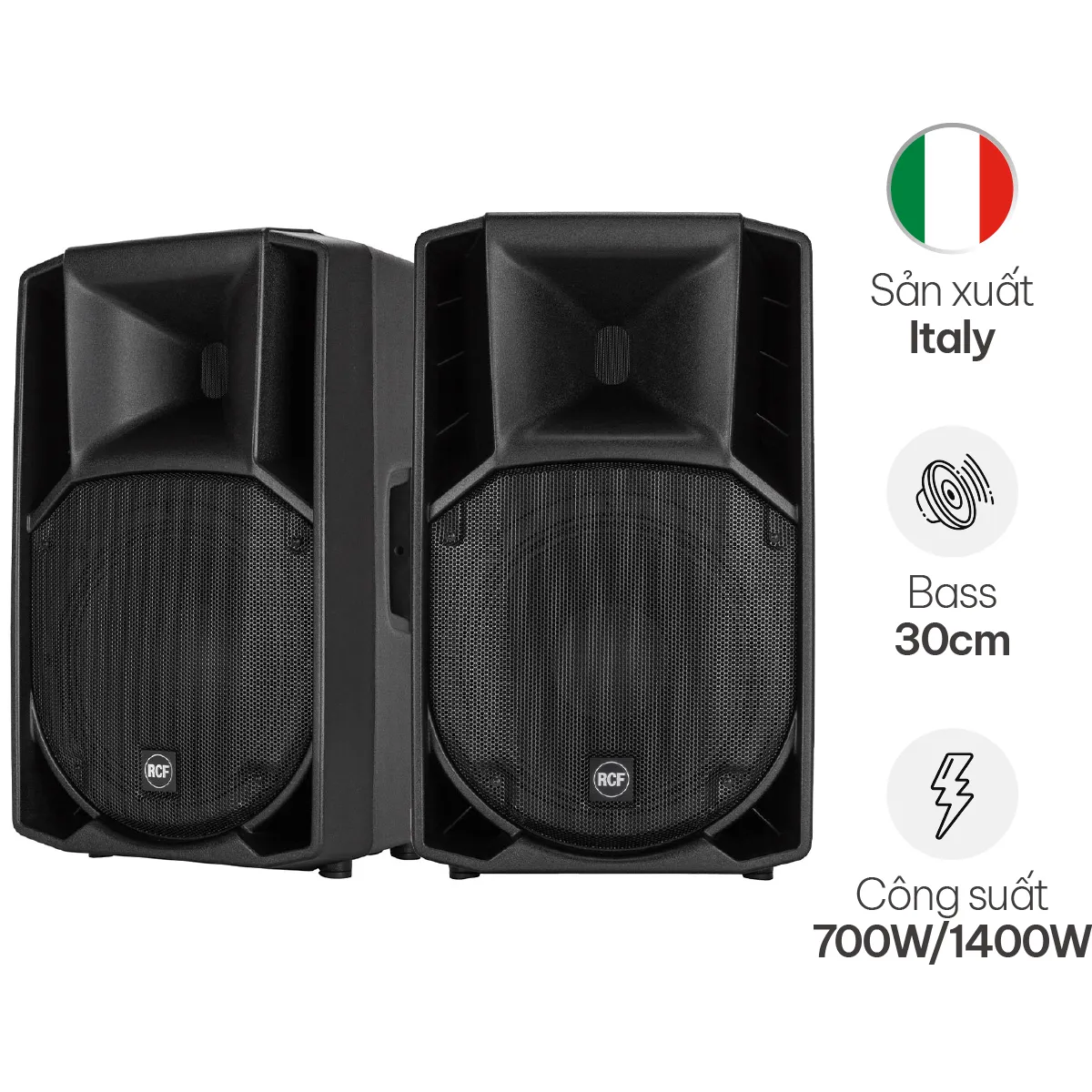 Loa RCF ART 712-A MK4 (Liền Công Suất, 1400W, Class D)