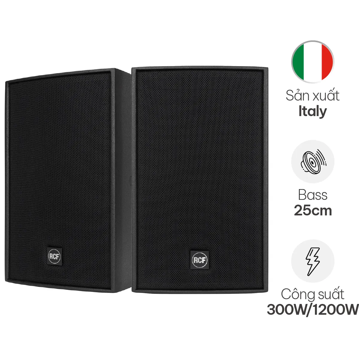 Loa RCF Acustica C 3110-126 (Full Bass 25, SX: Italy)