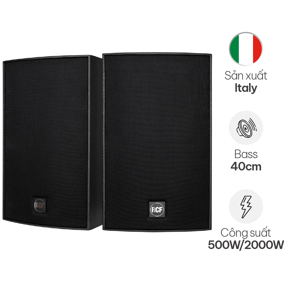 Loa RCF Acustica C 5215-96(Full Bass 40, SX: Italy)