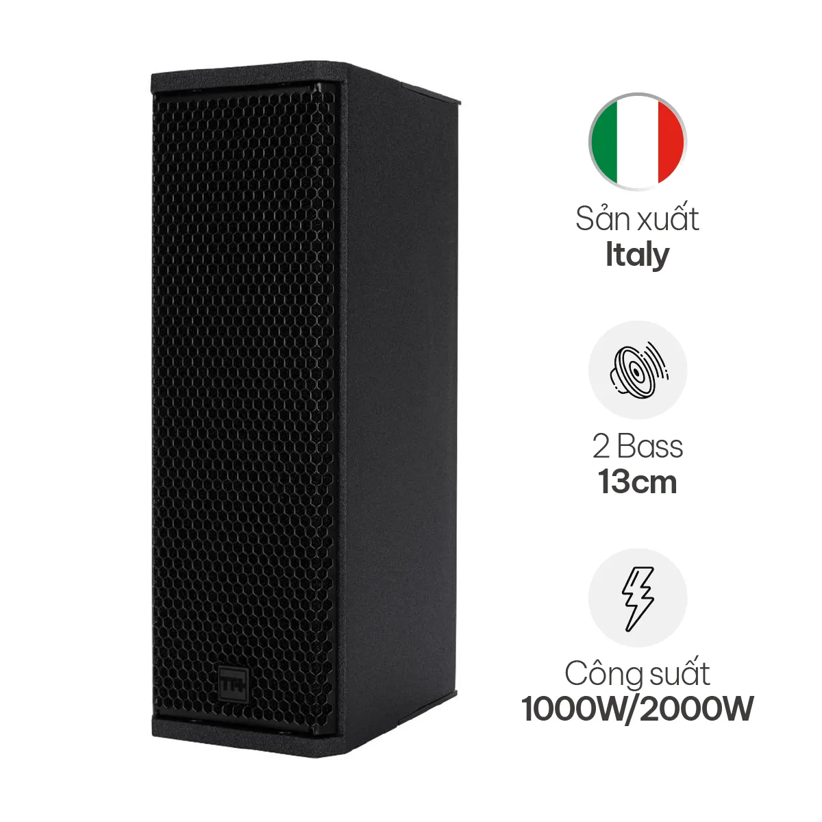 Loa RCF TT 515-A (Active, 2000W Peak, Bass Neo, Treble Titan)