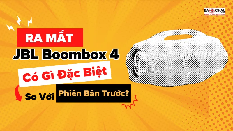 Loa JBL Boombox 4 bao giờ ra mắt - Nâng cấp gì đáng giá?