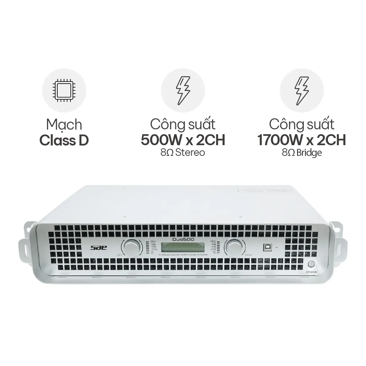 Cục đẩy SAE Duo500