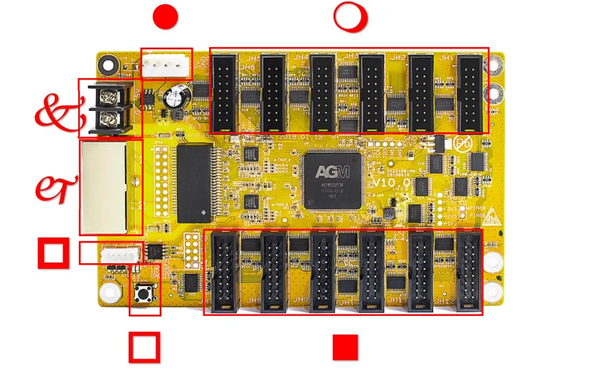 Card thu tín hiệu Kystar - G612F - Hình 2