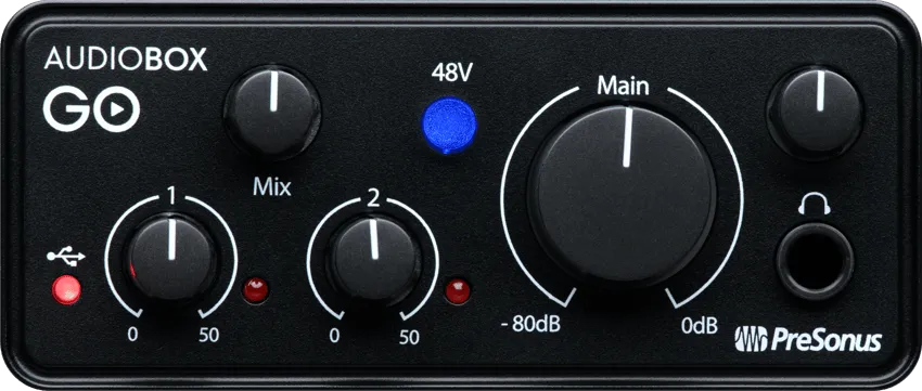 Sound Card PreSonus AudioBox GO