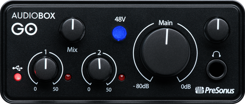 Sound Card PreSonus AudioBox GO