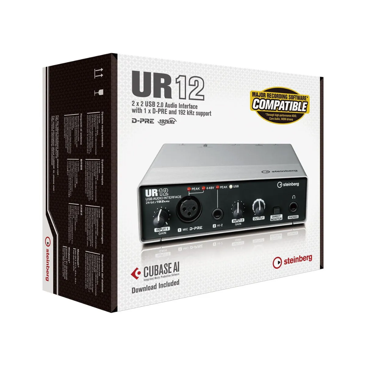 Soundcard Yamaha Steinberg UR12 - Hình 4