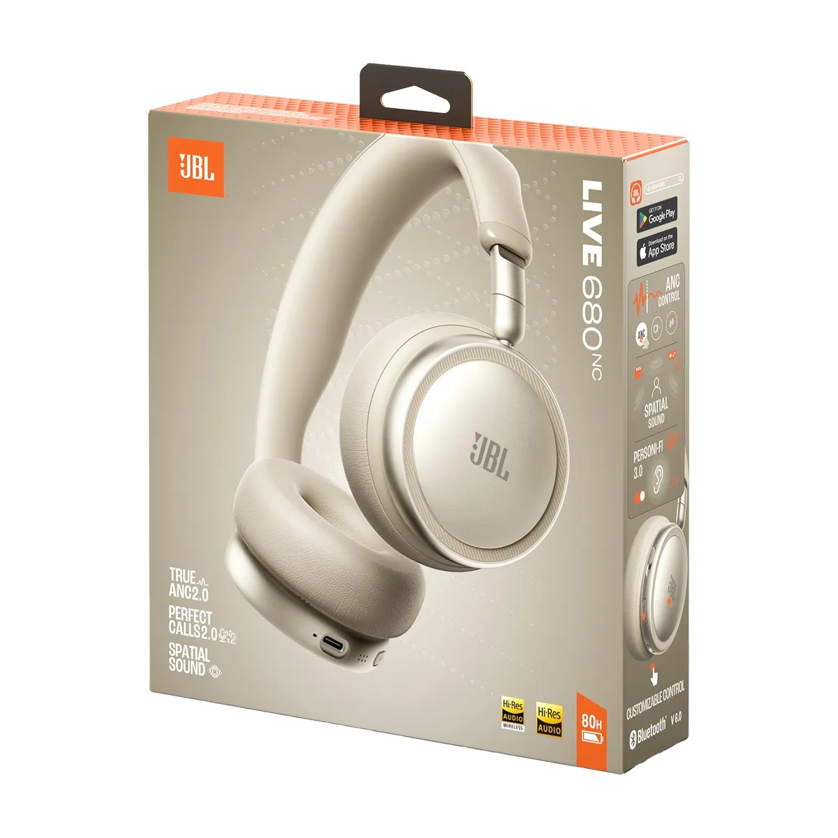 Tai nghe JBL Live 680NC (Chụp tai, Pin 80h, Bluetooth 6.0, Chống ồn ANC) - Hình 7