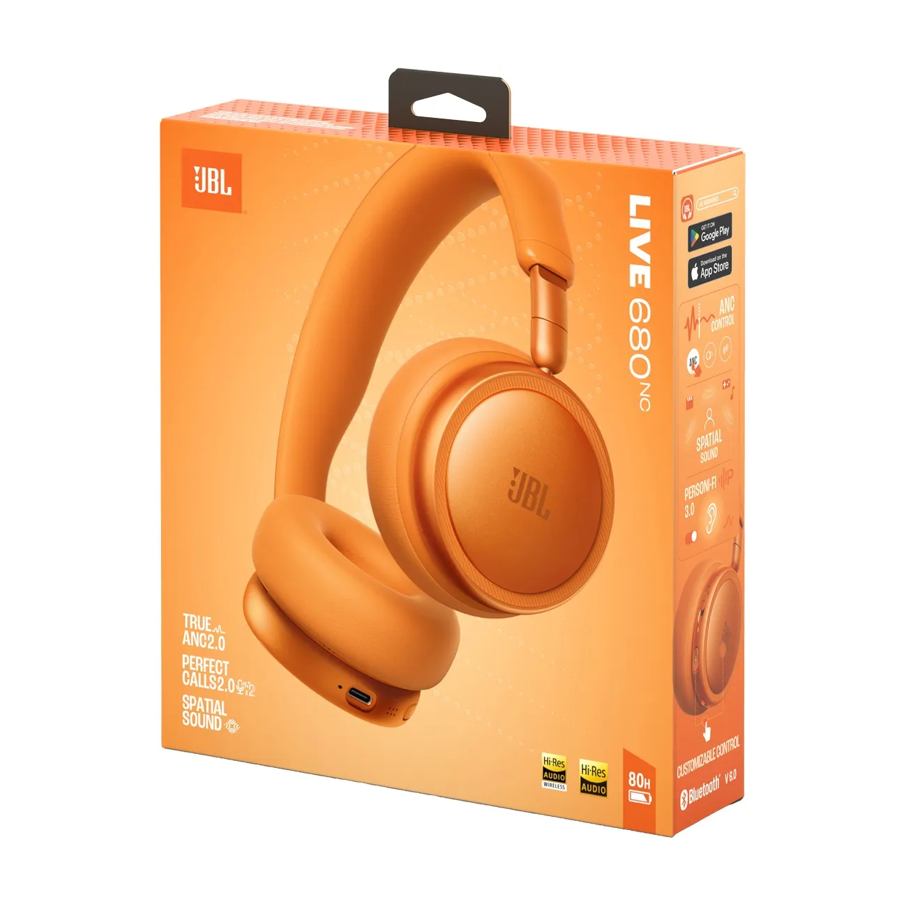 Tai nghe JBL Live 680NC (Chụp tai, Pin 80h, Bluetooth 6.0, Chống ồn ANC) - Hình 5