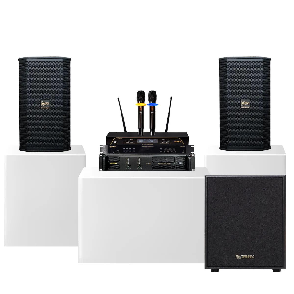 Dàn karaoke gia đình BIK 30 (BIK BSP 410II, BIK CA-J402, BIK BPR-5800, BIK BJ W25AV II, BIK U200) - Hình 2