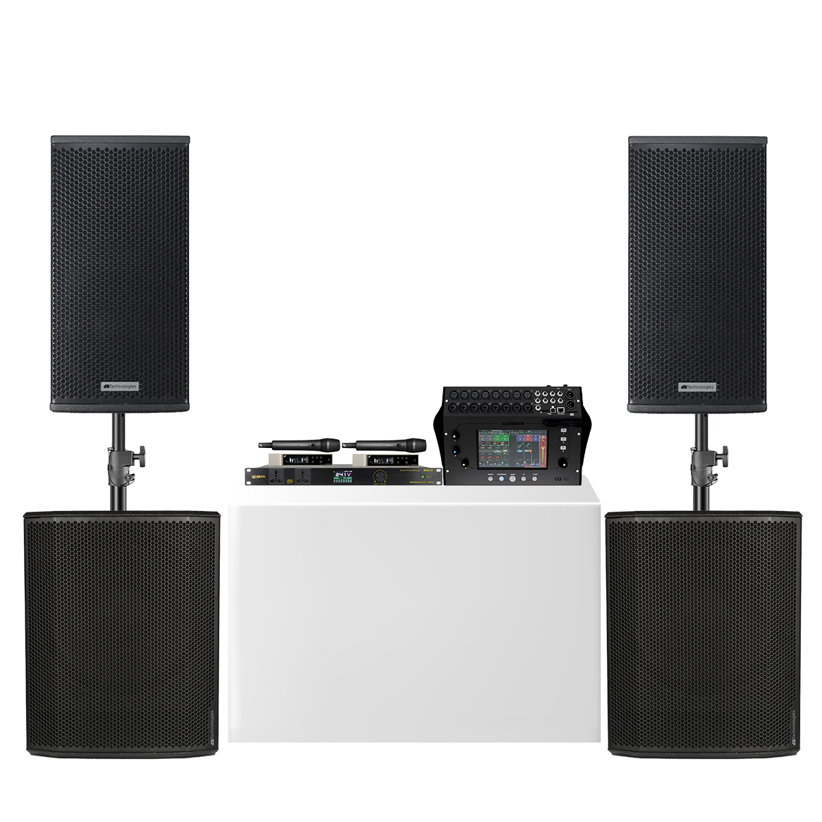 Dàn Karaoke Siêu Cao Cấp Cho Gia Đình - Biệt Thự 09 (dBTechnologies Vio X12, Sub618...)