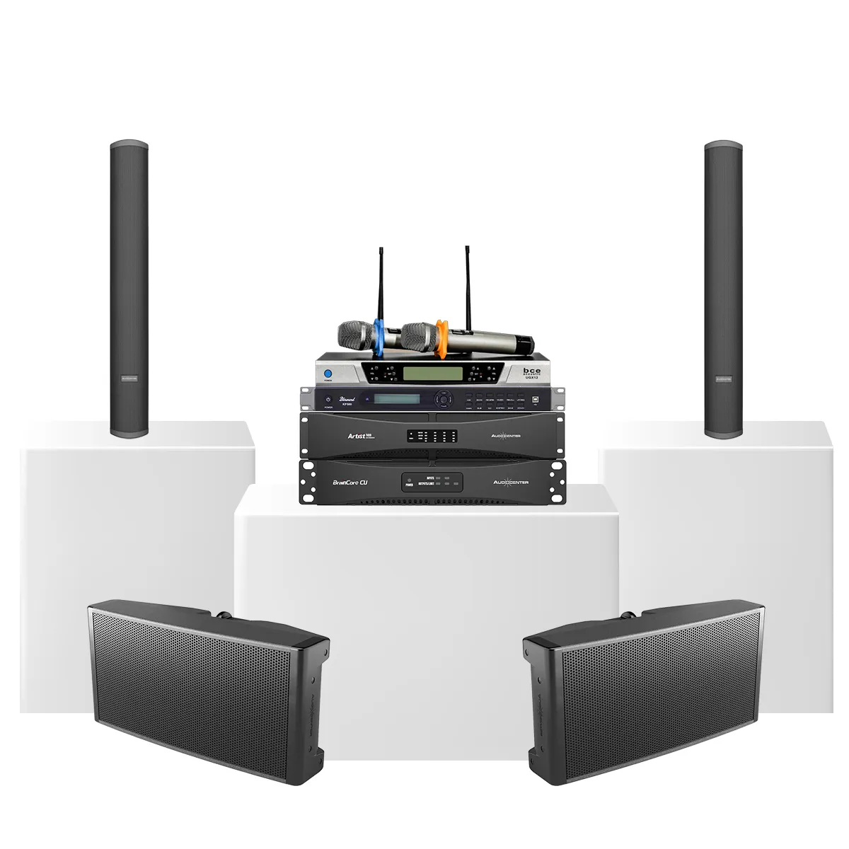 Dàn karaoke gắn tường Audiocenter 05 (Audicenter Artist T83, Audiocenter TW8, Audiocenter T4800, Bksound KP500...)