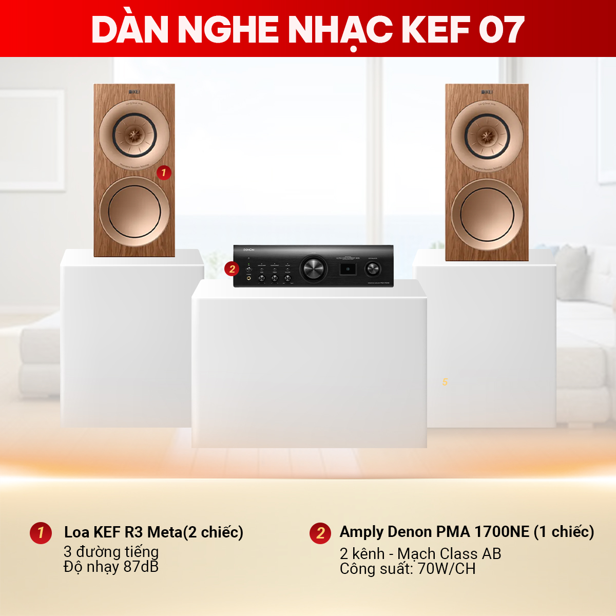 Dàn nghe nhạc KEF 07