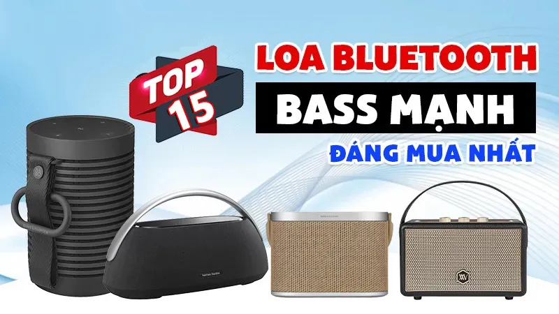 Top 15 Loa Bluetooth Bass Mạnh, Công Suất khủng Hay 2026