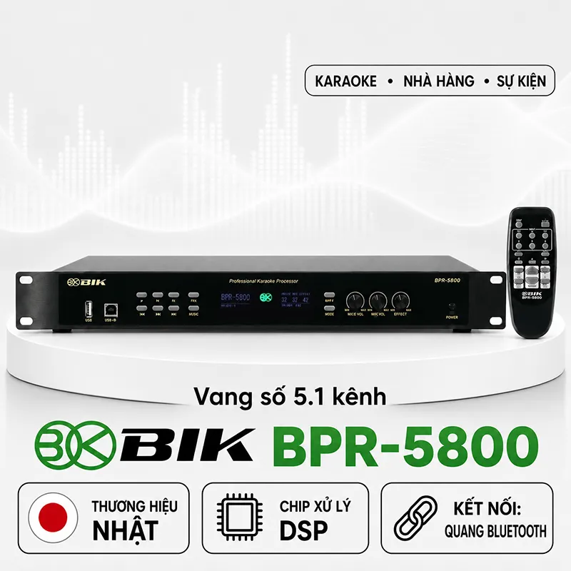Vang số BIK BPR-5800