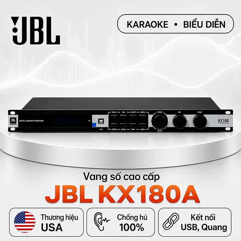 Vang số JBL KX180A