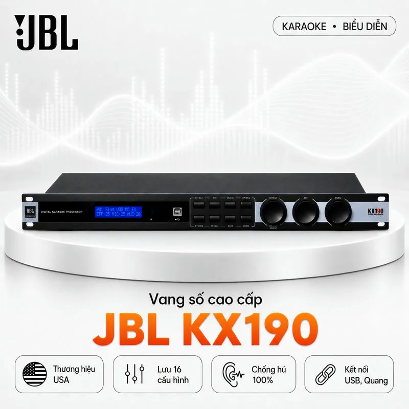 Vang số JBL KX190