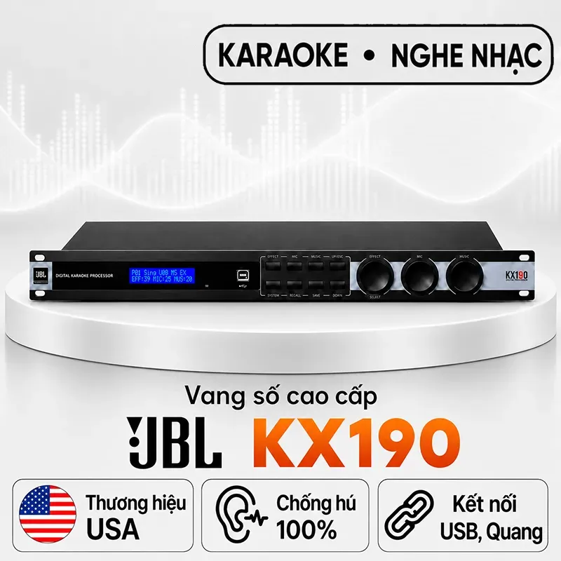 Vang số JBL KX190