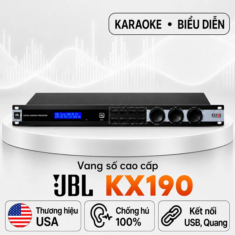 Vang số JBL KX190