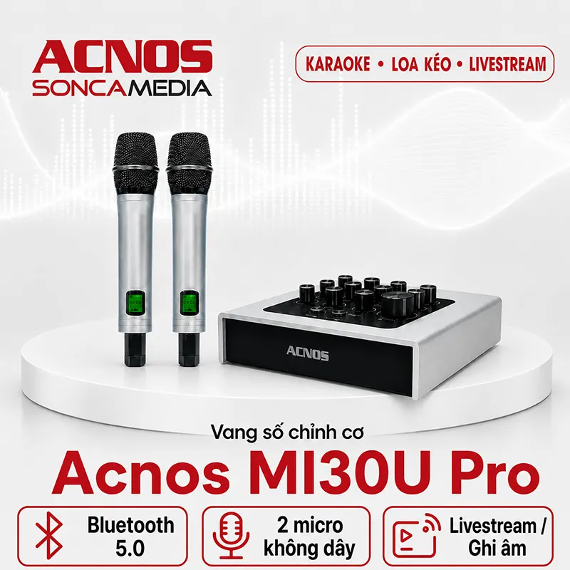 Vang số chỉnh cơ Acnos MI30U Pro