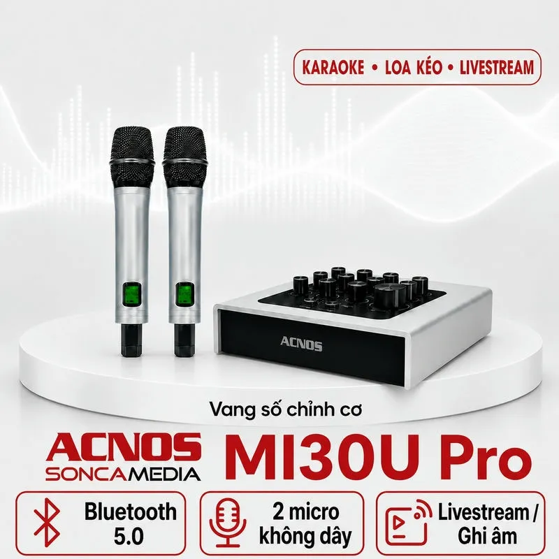 Vang số chỉnh cơ Acnos MI30U Pro