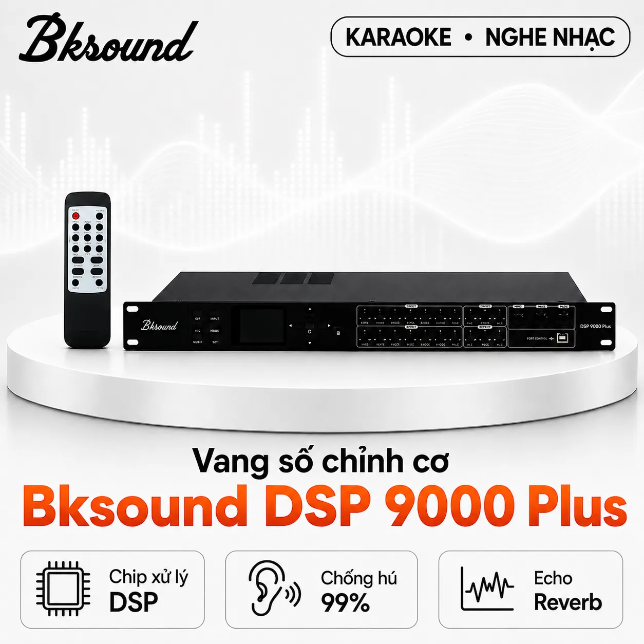 Vang số chỉnh cơ Bksound DSP 9000 Plus