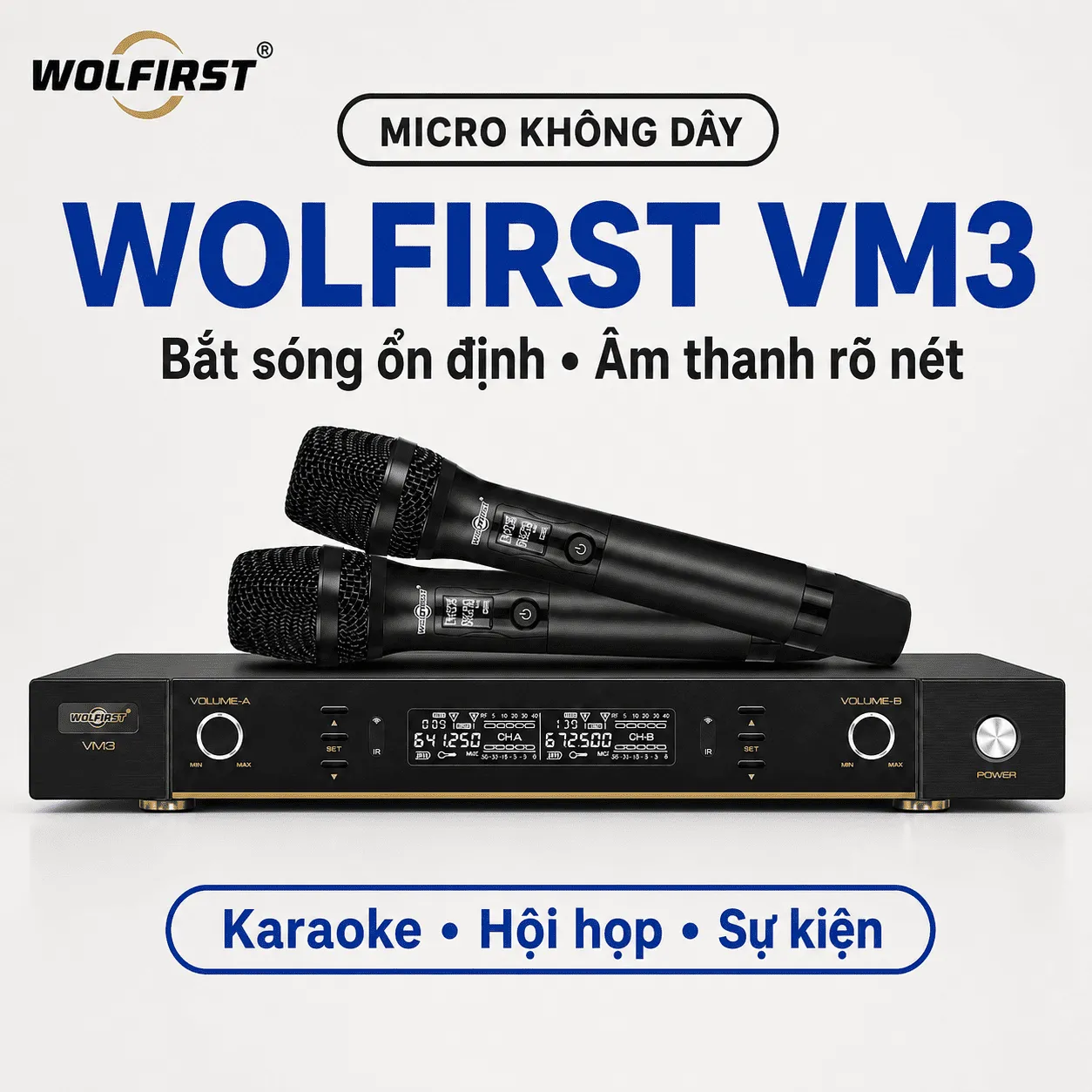 Micro không dây Wolfirst VM3