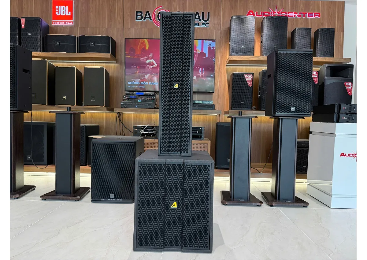 Ảnh thực tế loa column Actpro D6 + D6SA - góc 5