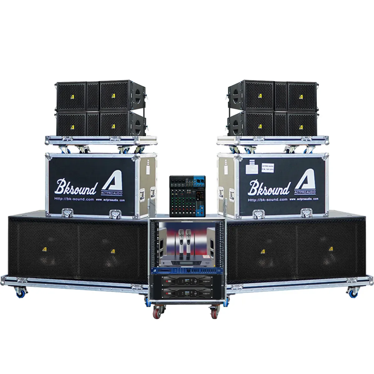 Dàn Âm Thanh Line Array 2 Way Passive Actpro 19