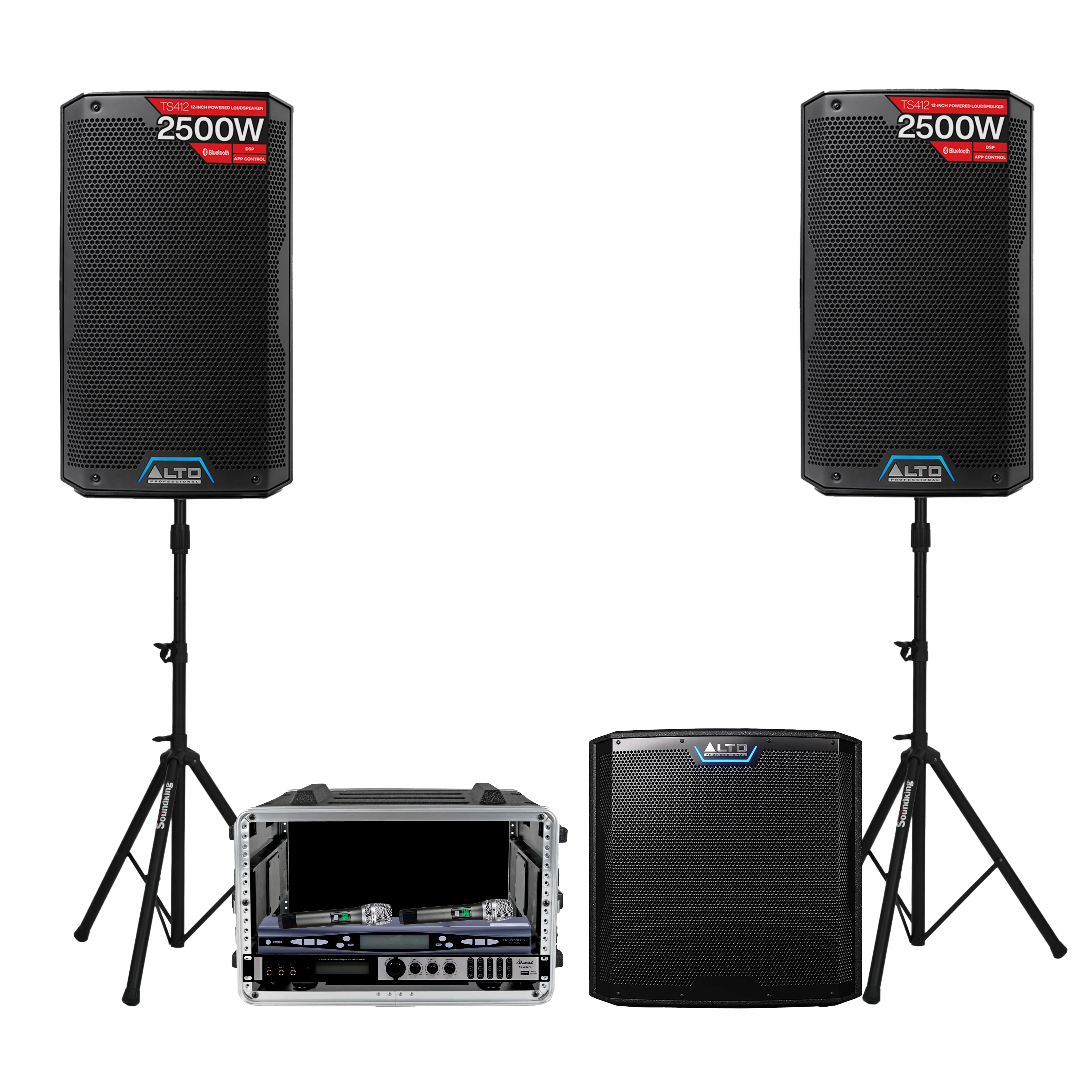 Dàn karaoke gia đình Alto 32 (Alto TS412, Bksound X6 Luxury, Alto TS12S,Baiervires BS-790s) - Hình 2