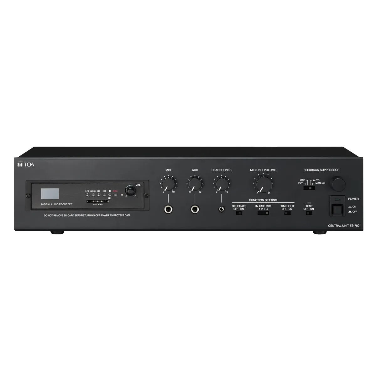 Ampli trung tâm dùng cho hội thảo TOA TS-780