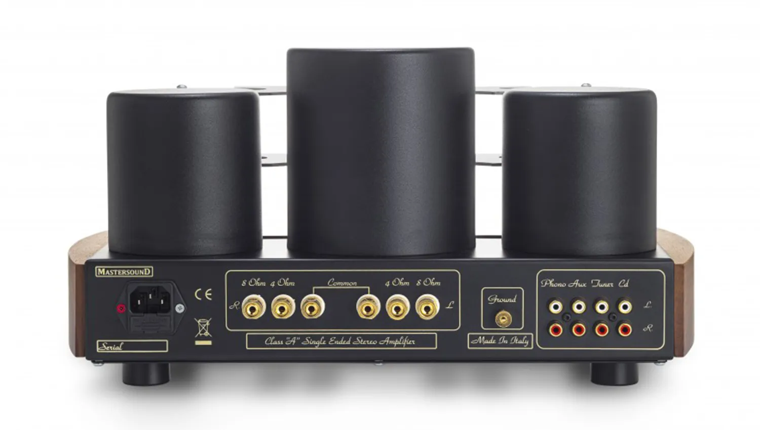 mặt sau Amply Mastersound Dueundici