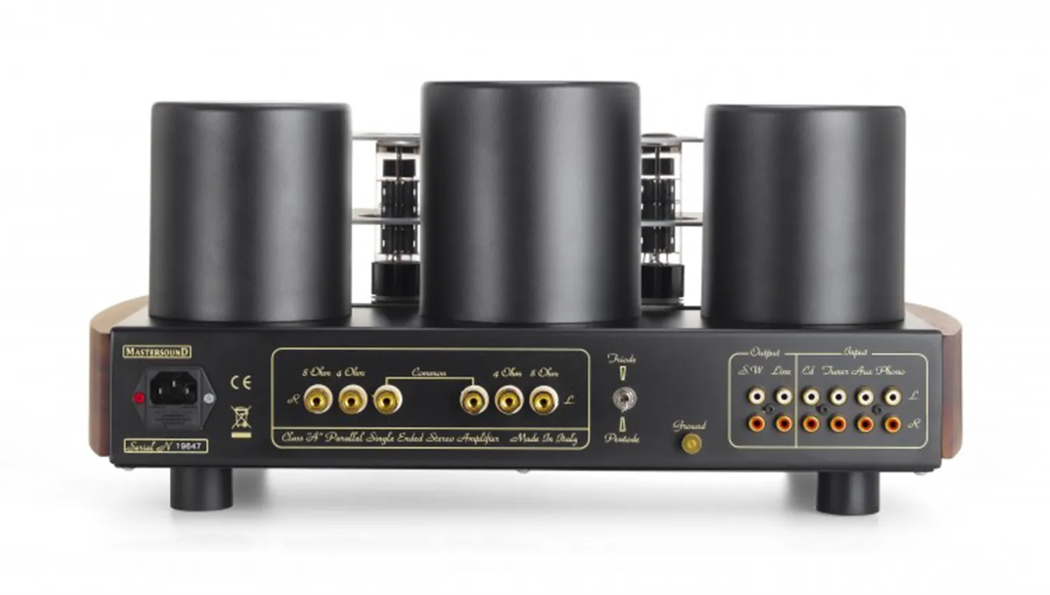 mặt sau Ampli Mastersound Dueventi