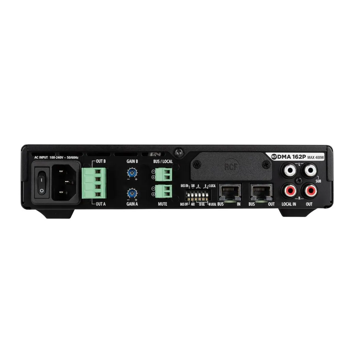 Amply 2 kêCục đAmply kỹ thuật số 2 kênh RCF DMA 162Pẩy công suất RCF DMA 162Pnh RCF DMA 162P