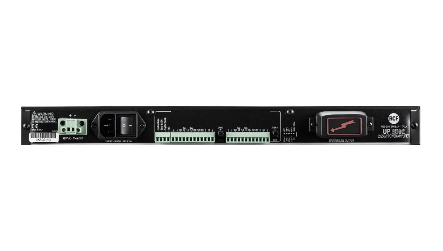 Amply 2 kênh RCF UP 8502