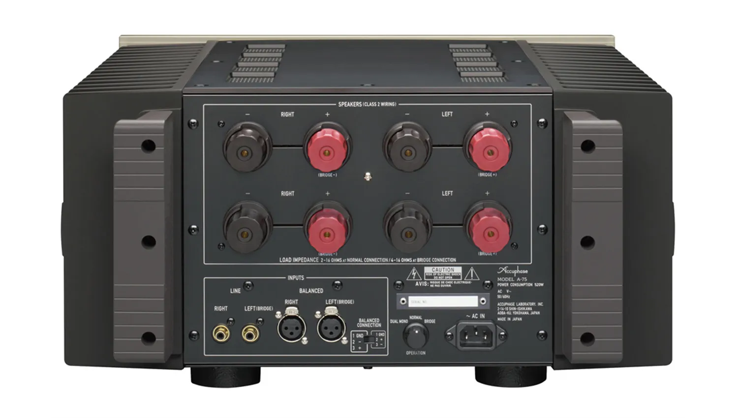 Mat sau Power Amply Accuphase A75