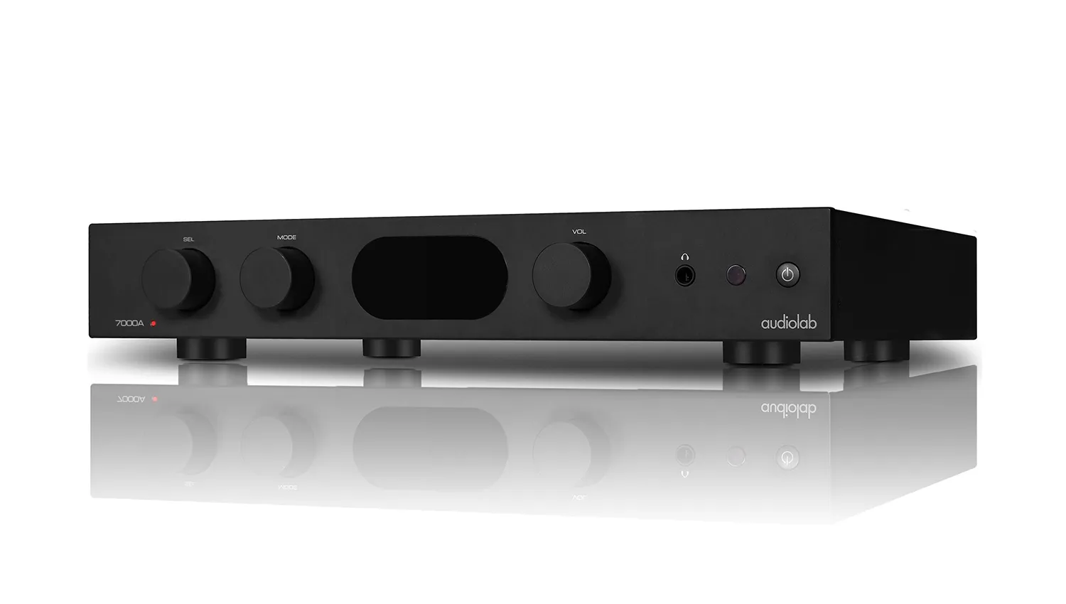 mặt trước Amply nghe nhạc Audiolab 7000A màu bạc