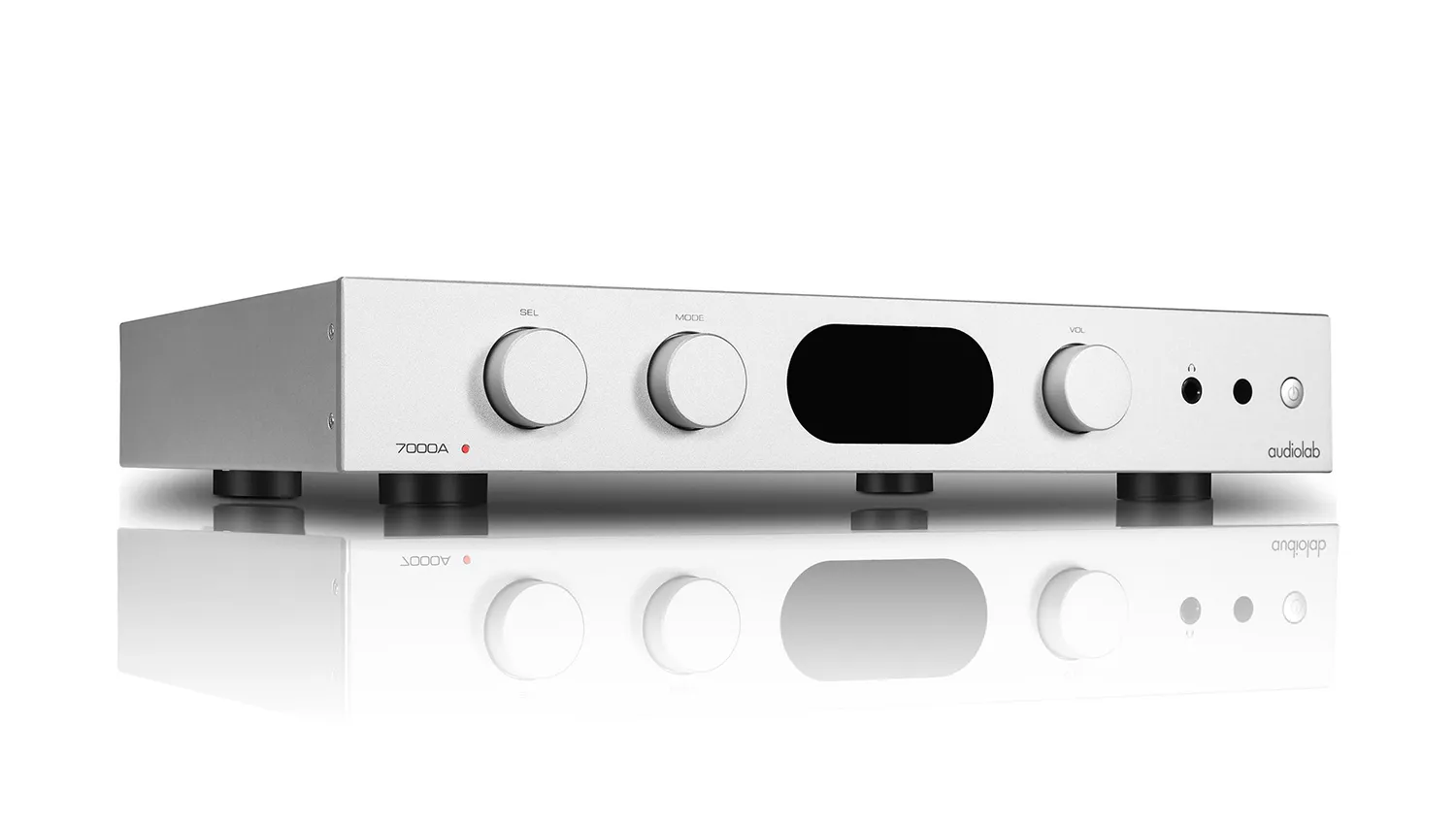 Amply nghe nhạc Audiolab 7000A màu bạc