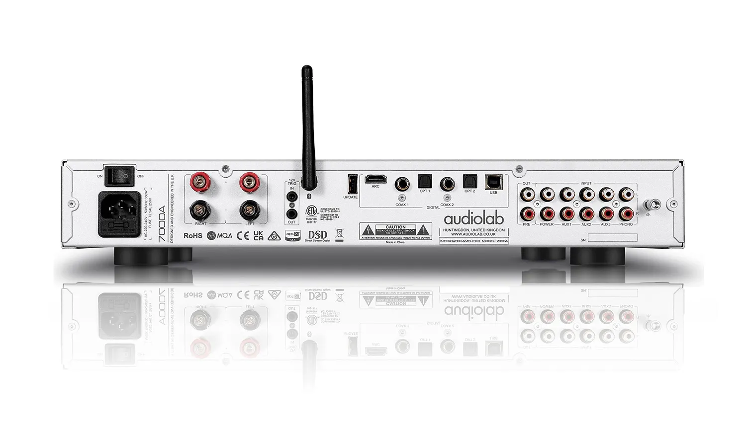 mặt sau Amply Audiolab 7000A