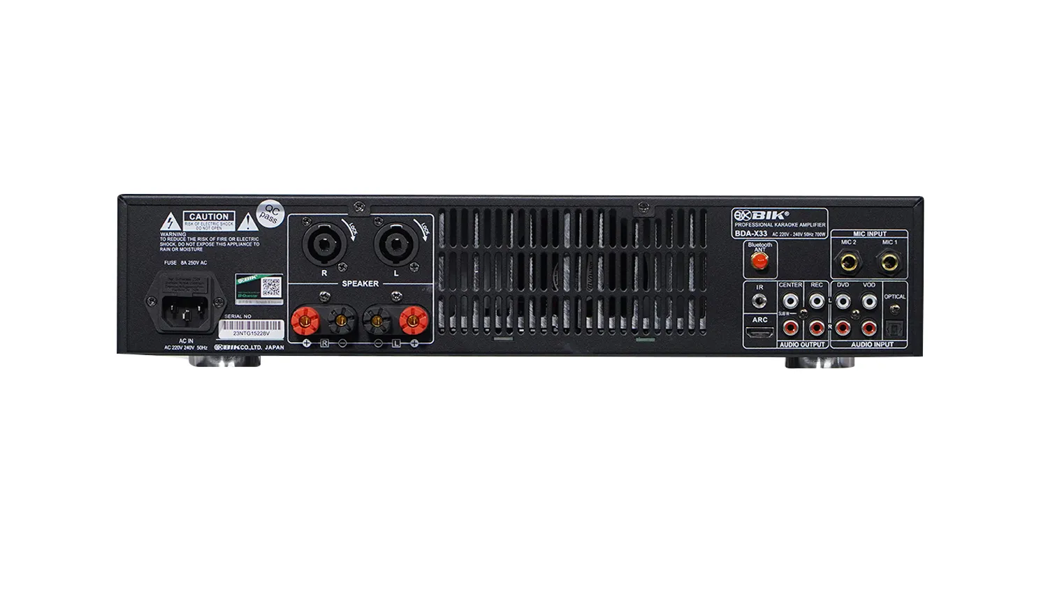Amply Karaoke BIK BDA-X33