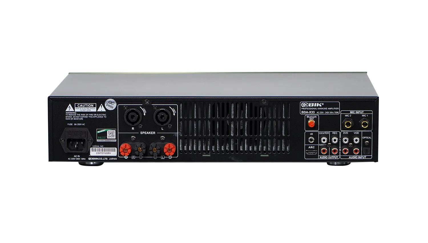 Amply Karaoke BIK BDA-X33